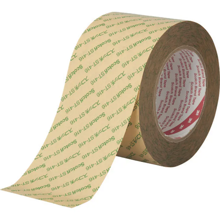 【CAINZ-DASH】スリーエム ジャパンテープ・接着剤製品事業部 ポリエステル基材両面粘着テープ ST-416P 75mmx30m ST416P 75X30 1P【別送品】