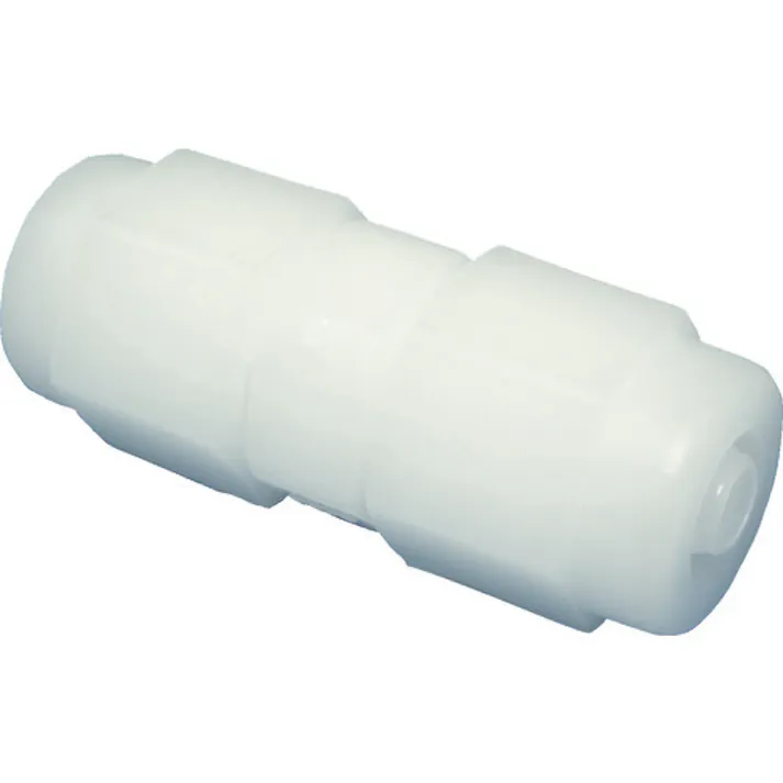 【CAINZ-DASH】アラム チューブ継手 FUコネクター ストレート ポリプロピレン(白)(1760-03) 適用チューブ径4×6mm FCS0406PP【別送品】