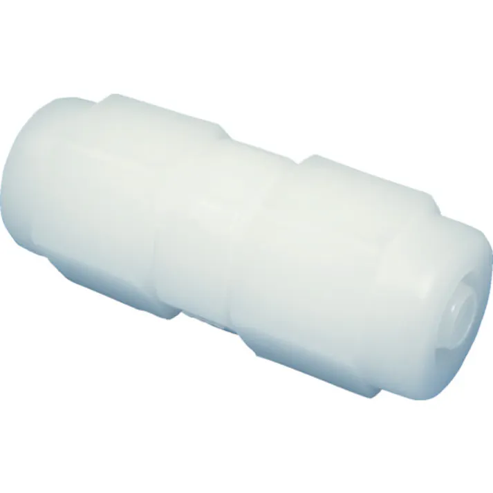 【CAINZ-DASH】アラム チューブ継手 FUコネクター ストレート ポリプロピレン(白)(1760-06) 適用チューブ径6×9mm FCS0609PP【別送品】