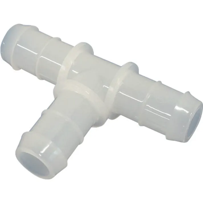 【CAINZ-DASH】アラム チューブ継手 樹脂製コネクター NジョイナーT型 NJT10 PVDF 適合チューブ内径10mm(2058-10) NJT10PVDF 205810【別送品】