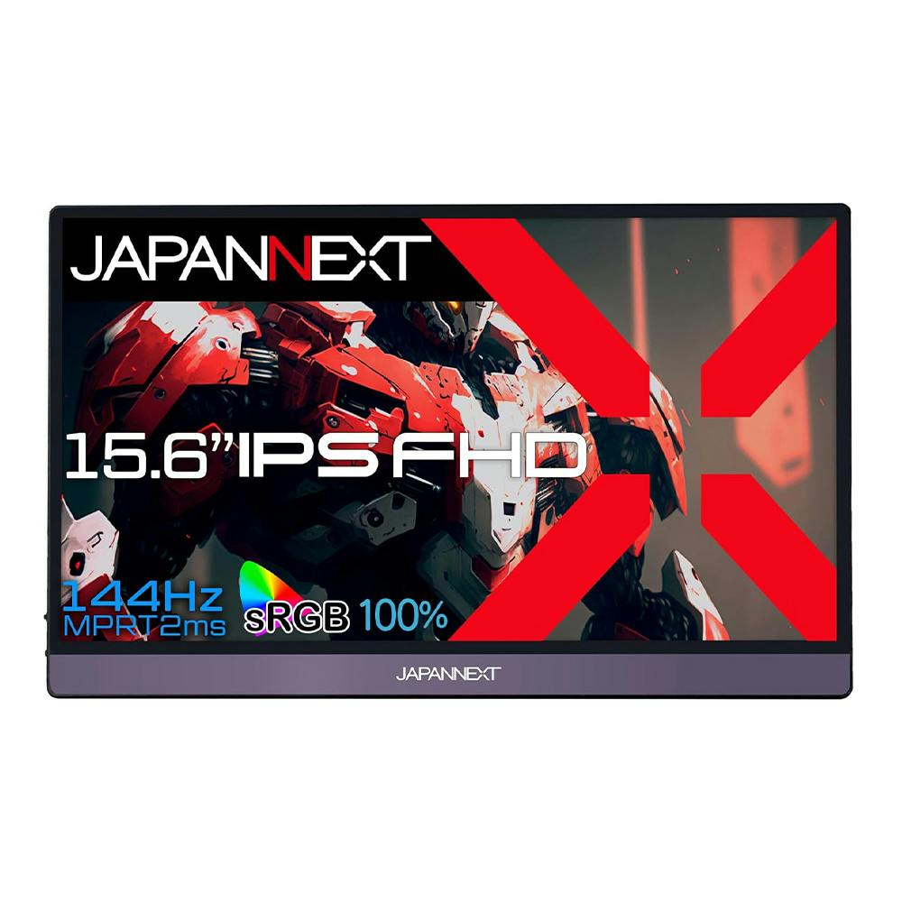 JAPANNEXT 15.6インチ IPSパネル搭載 フルHDモバイルゲーミング