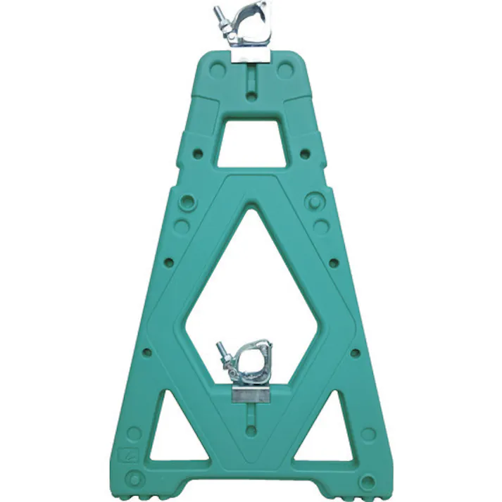 【CAINZ-DASH】仙台銘板 Mガード 緑 (単管バリケード) 3190013【別送品】