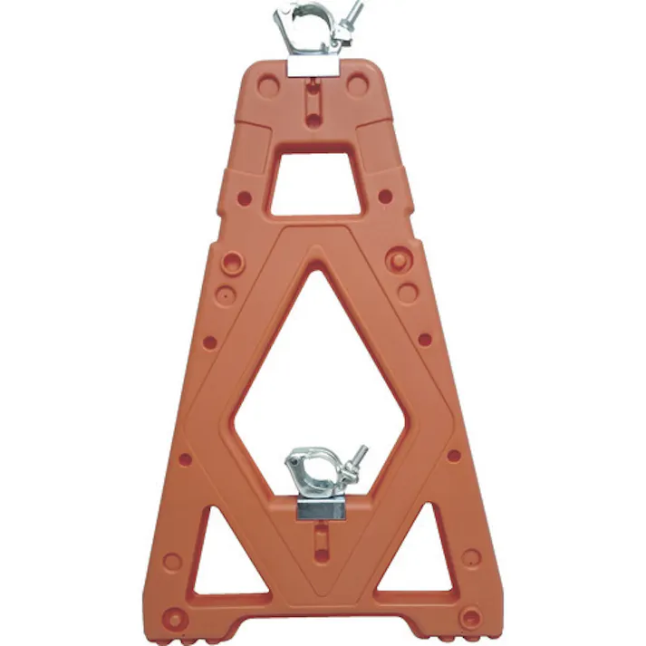 【CAINZ-DASH】仙台銘板 Mガード オレンジ (単管バリケード) 3190011【別送品】