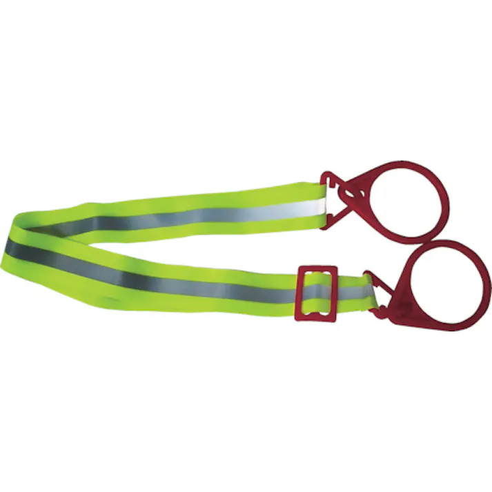 【CAINZ-DASH】仙台銘板 高輝度反射コーンテープ 蛍光黄色 3142014【別送品】