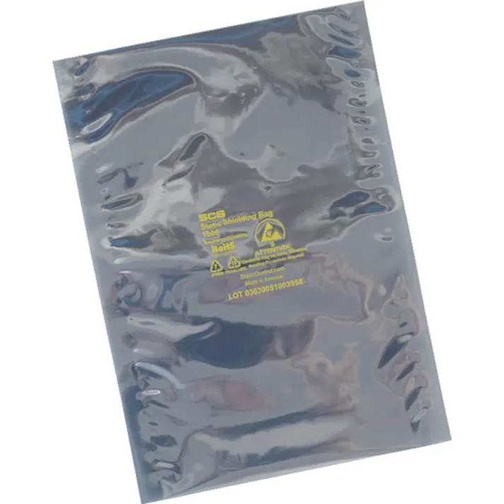 【CAINZ-DASH】DESCO JAPAN 静電気シールドバッグ フラットタイプ 305X457mm (100枚入) 1001218【別送品】