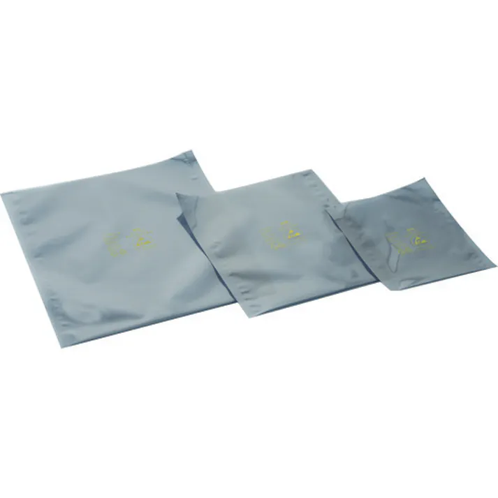 【CAINZ-DASH】DESCO JAPAN 静電気シールドバッグ フラットタイプ 76X127mm 100枚入り 10035【別送品】