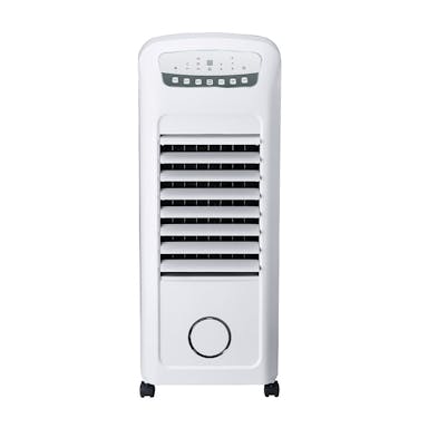 スリーアップ 加湿機能付温冷風扇 ヒート＆クール ホワイト リモコン オフタイマー機能付き 3段階 HC-T2102WH(販売終了)
