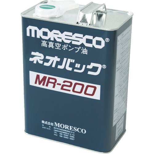 松村石油 ネオバックMR-200 4L MR-200-4L 真空ポンプ用オイル 松村石油 ネオバックMR-200 4L MR-200-4L 真空ポンプ用オイル