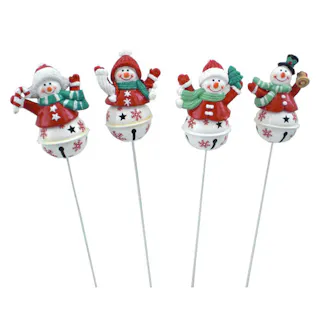 スノーマンベルピック アソート ※デザイン・色はお選びいただけません。