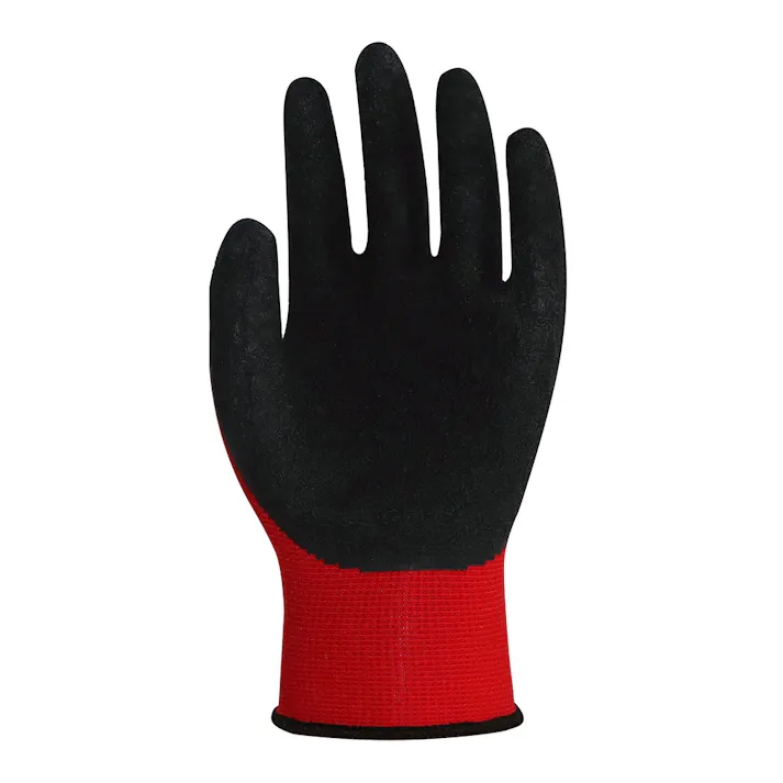 ベストグリップ 天然ゴム薄手手袋 M 1P レッド