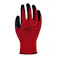 ベストグリップ 天然ゴム薄手手袋 M 1P レッド