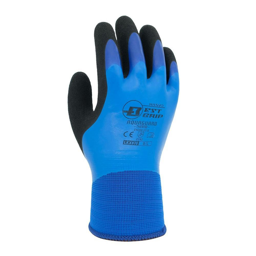 ベストグリップ アクアガードサーモ 極厚タイプ ブルー LKX970 S 1双