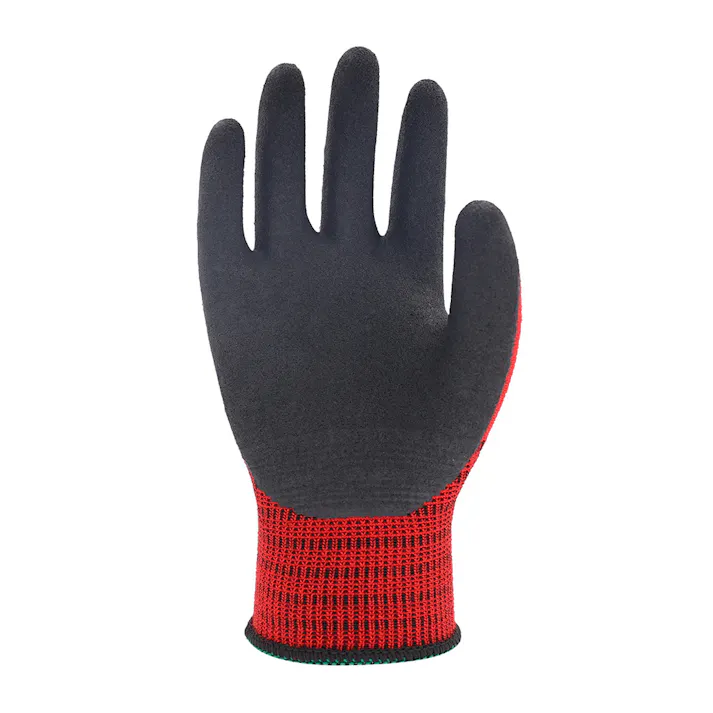 サーモプロソフト アクリル裏起毛 LJF3285 レッド LL 1足組