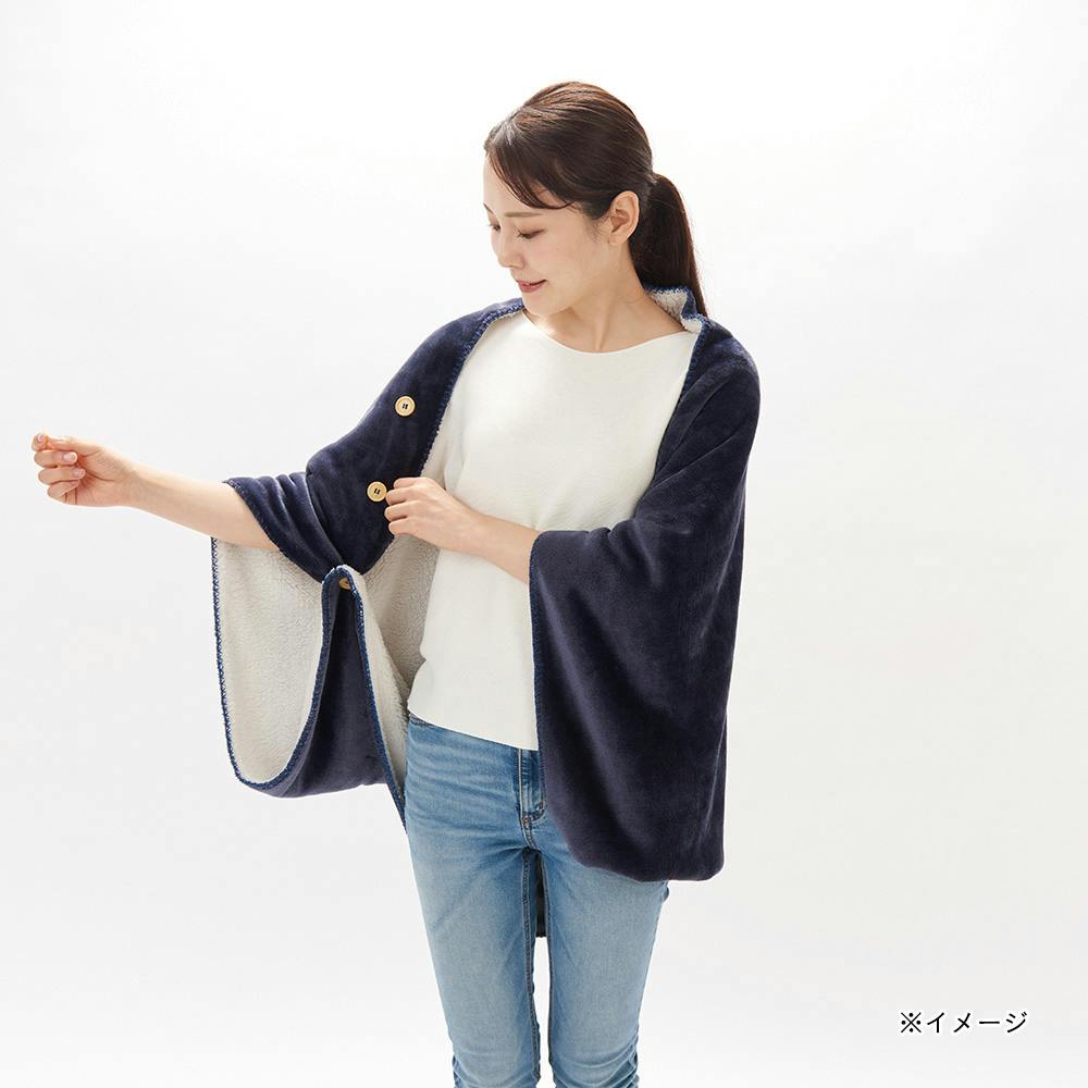 familiar 3WAYブランケット ナノ撥水加工 ネイビー 現行品 familiar 3WAYブランケット ネイビー 3WAYブランケット｜ファミリア