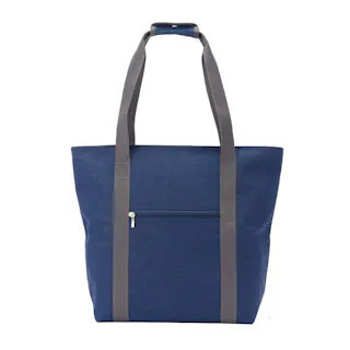 水や氷を入れられる たためる防水バッグ L 18L ネイビー