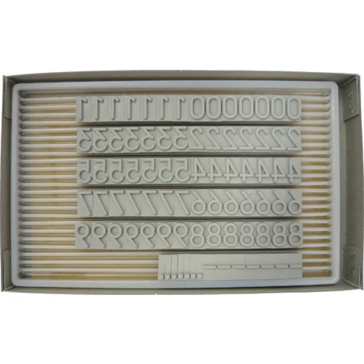 【CAINZ-DASH】山崎産業 フラットスタンプ・ロールマーカー用差替式ゴム活字 YC-3(Yタイプ・数字セット)(3mm) KJ-YC-03【別送品】