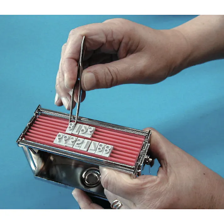 【CAINZ-DASH】山崎産業 フラットスタンプ・ロールマーカー用差替式ゴム活字 SC-4(Sタイプ・数字セット)(4mm) KJ-SC-04【別送品】