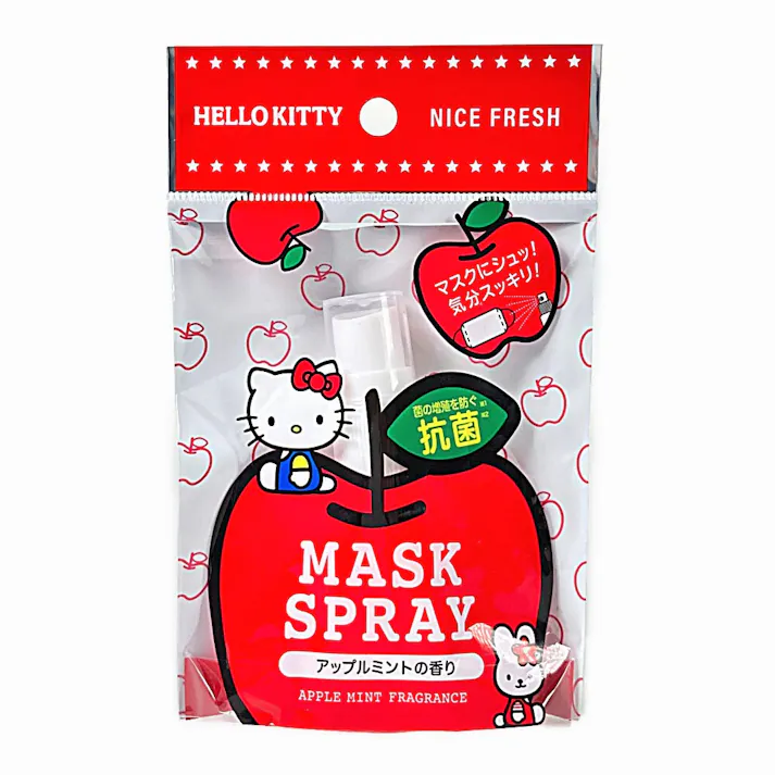 VERY NICE ハローキティ×ナイスフレッシュ マスクスプレー アップルミントの香り 20ml(販売終了)