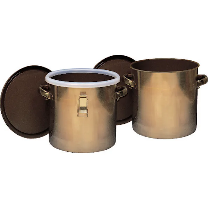 【CAINZ-DASH】フロンケミカル 【売切商品】 フッ素樹脂コーティング密閉タンク(金具付) 膜厚約50μ 25L NR0378-005【別送品】
