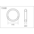 【CAINZ-DASH】フロンケミカル フッ素樹脂コーティングＯリング　Ｐ－１２　（１０個入） NR0315-005【別送品】