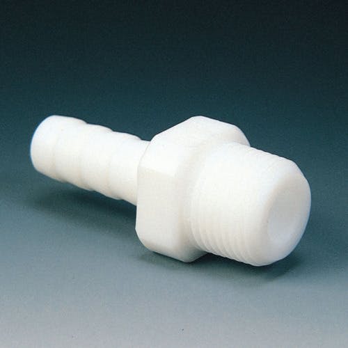 フロンケミカル PTFE ハーフオスチューブジョイント竹の子外径10φ×R3/8 NR0078-004 チューブ継手(フッ素樹脂) フロンケミカル PTFE ハーフオスチューブジョイント竹の子外径10φ×R3/8 NR0078-004 チューブ継手(フッ素樹脂)