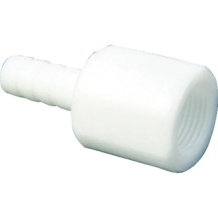 【CAINZ-DASH】フロンケミカル PTFE ハーフメスチューブジョイント竹の子外径6φ×RC1/4 NR0079-002【別送品】