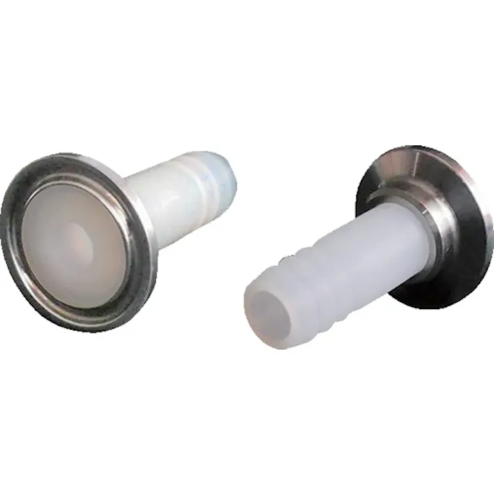 【CAINZ-DASH】フロンケミカル フッ素樹脂(PFA)ヘルール×タケノコジョイント8A NR2121-001【別送品】