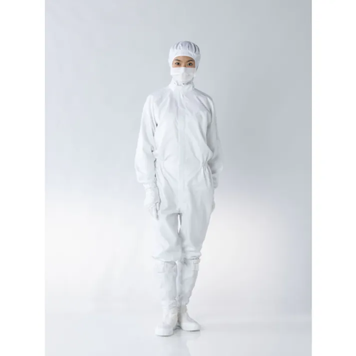 【CAINZ-DASH】東洋リントフリー 超制電つなぎ服FS150C L 白 FS150C-01-L【別送品】