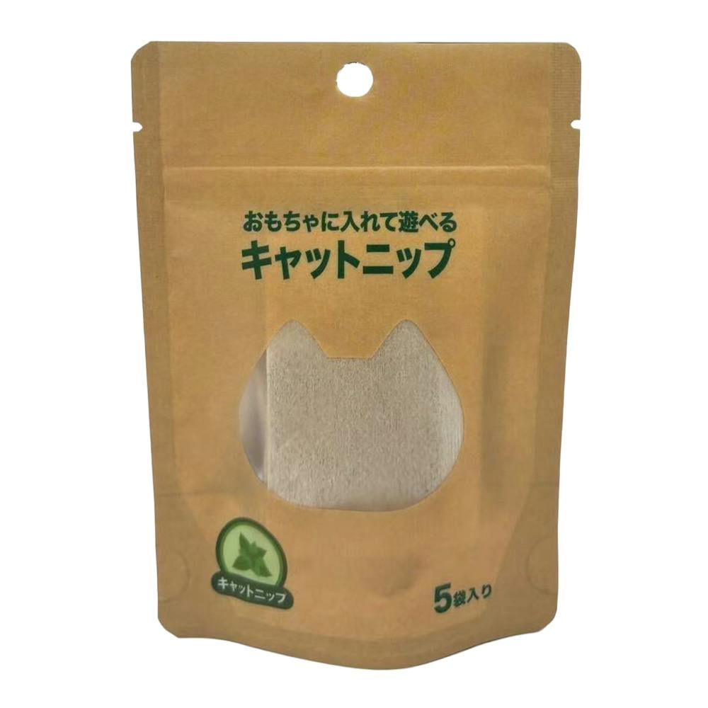 おもちゃに入れて遊べるキャットニップ 5袋入り