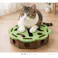 猫用ボール付フェルトおもちゃ 花形