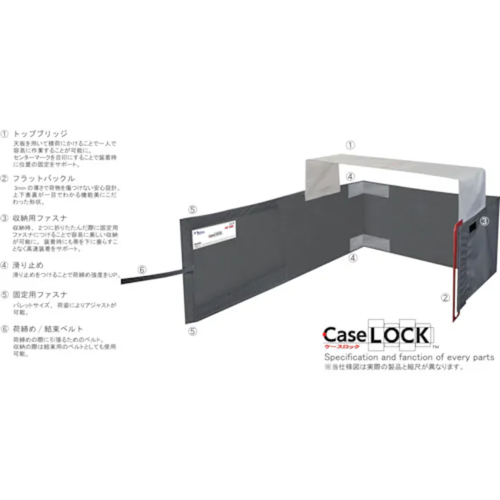 【CAINZ-DASH】マルイチ ケースロック 45-LM 450幅×4700mm CL-45-LM【別送品】