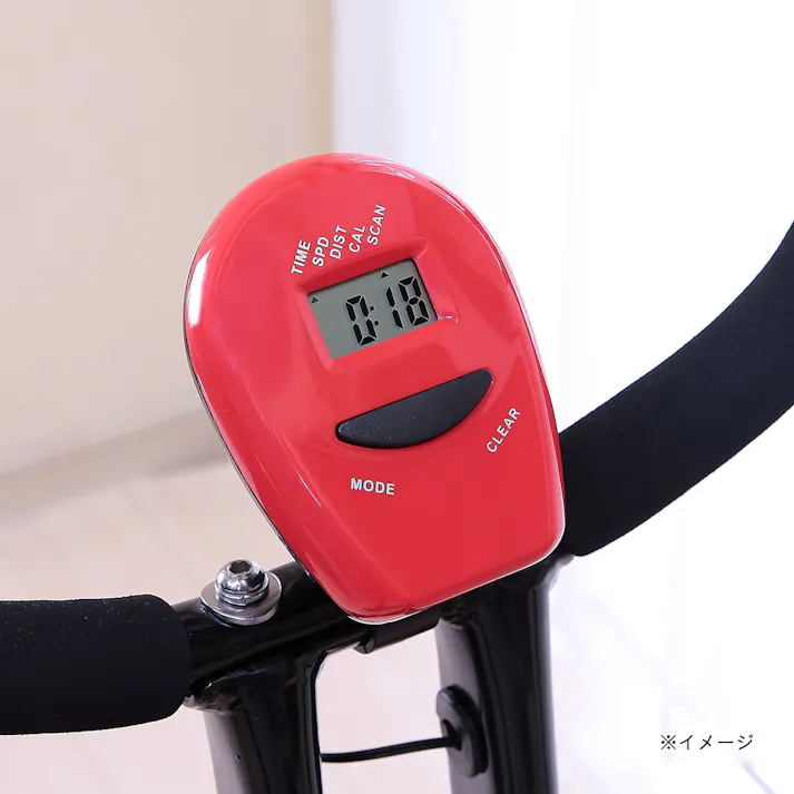 FIGHTING ROAD エアロX型 バイク TAN-211 折り畳みコンパクト収納 キャスター付き フィットネスバイク【別送品】