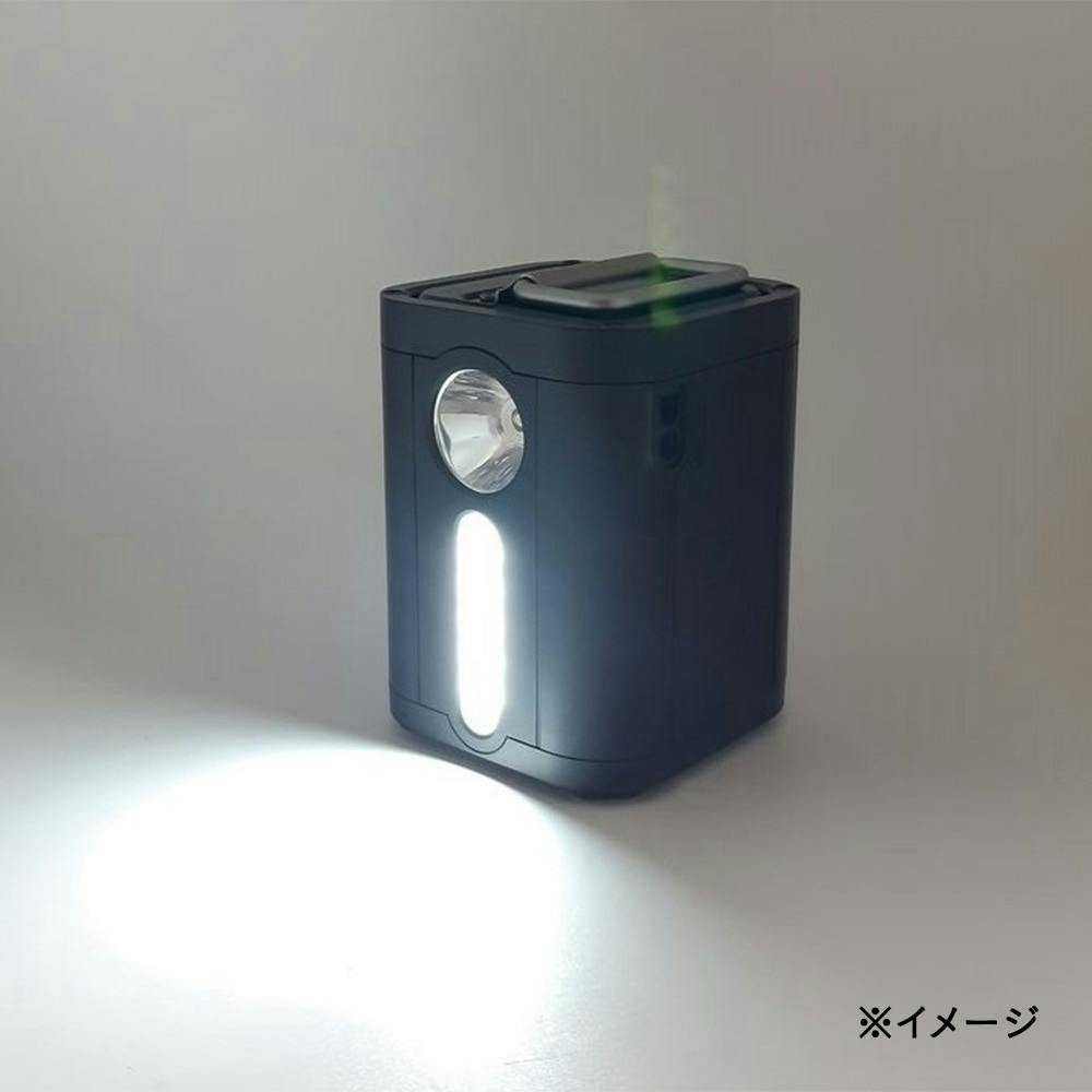 三金商事 PB268-BK ポータブルマルチ電源 マットブラック【別送