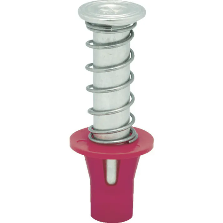 【CAINZ-DASH】三門 デッキプレート用インサート スプリングハンガー 3分 赤 250個入 SH-3040-R【別送品】