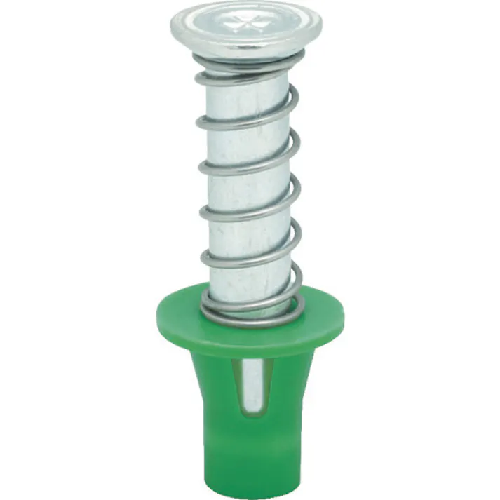 【CAINZ-DASH】三門 デッキプレート用インサート スプリングハンガー 3分 緑 250個入 SH-3040-GN【別送品】