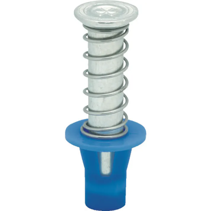 【CAINZ-DASH】三門 デッキプレート用インサート スプリングハンガー 4分 青 100個入 SH-4055-B【別送品】