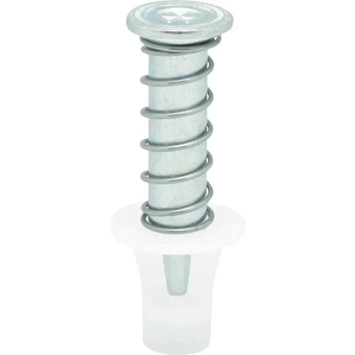 【CAINZ-DASH】三門 デッキプレート用インサート スプリングハンガー 4分 白 100個入 SH-4055-W【別送品】