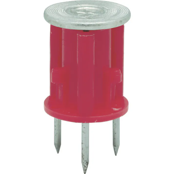 【CAINZ-DASH】三門 木製合板型枠用インサート バリアス 3分 赤 500個入 V-3030-R【別送品】