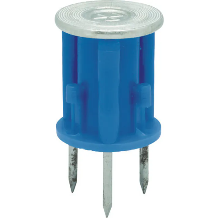 【CAINZ-DASH】三門 木製合板型枠用インサート バリアス 3分 青 500個入 V-3030-B【別送品】