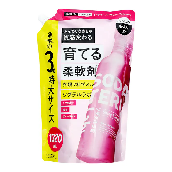 ソダテルラボ シャイニーフローラルの香り 詰替 1320ml