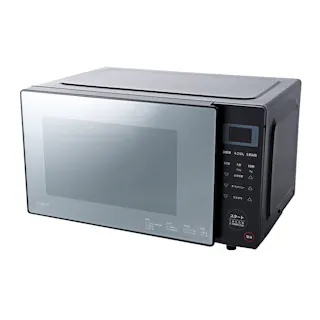 シロカ 電子レンジ 900W 18L ブラック SX-18D231