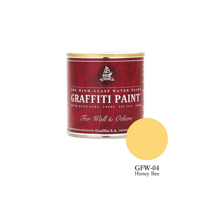 VIVID VAN グラフィティーペイント ウォール&アザーズ ハニービー GFW-04 200ml