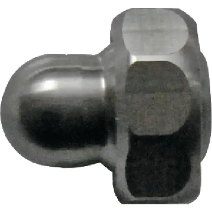 【CAINZ-DASH】ヒルトライン社 ステンレス製クーラントホース(1/4ホースシステム)用サイドノズル 止め栓キャップ 1VER【別送品】