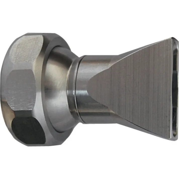 【CAINZ-DASH】ヒルトライン社 ステンレス製クーラントホース(1/2ホースシステム)用フレアノズル ワイドジェット 幅25×厚み4.0 2DU-SL-25【別送品】