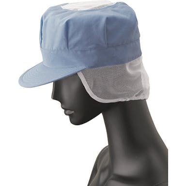 【CAINZ-DASH】サーヴォ 八角帽子（メッシュ付）　サックス G-5023【別送品】