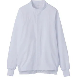 【CAINZ-DASH】サーヴォ 長袖ジャンパー 食品工場 白衣 衛生 ホワイト M CD652-M【別送品】