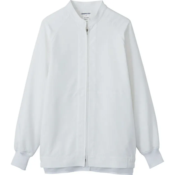 【CAINZ-DASH】サーヴォ 長袖ジャンパー 食品工場 白衣 衛生 ホワイト SS VP621-SS【別送品】