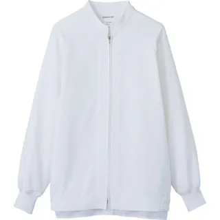 【CAINZ-DASH】サーヴォ 長袖ジャンパー 食品工場 白衣 衛生 ホワイト 5L VP621-5L【別送品】