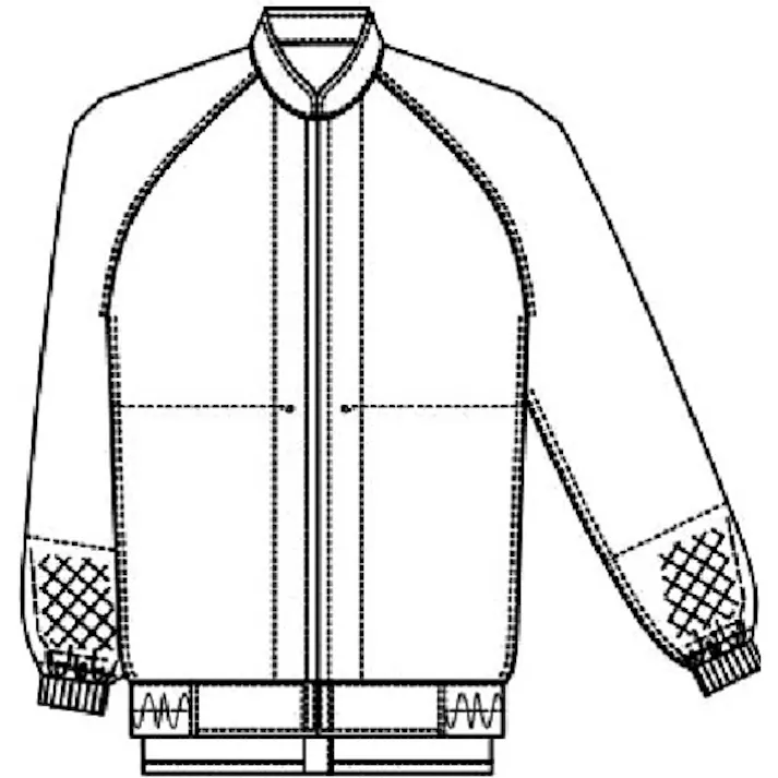 【CAINZ-DASH】サーヴォ 長袖ジャンパー 食品工場 白衣 衛生 ホワイト 6L VP621-6L【別送品】
