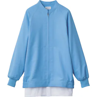 【CAINZ-DASH】サーヴォ 長袖ジャンパー 食品工場 白衣 衛生 サックス 3L VP525-3L【別送品】